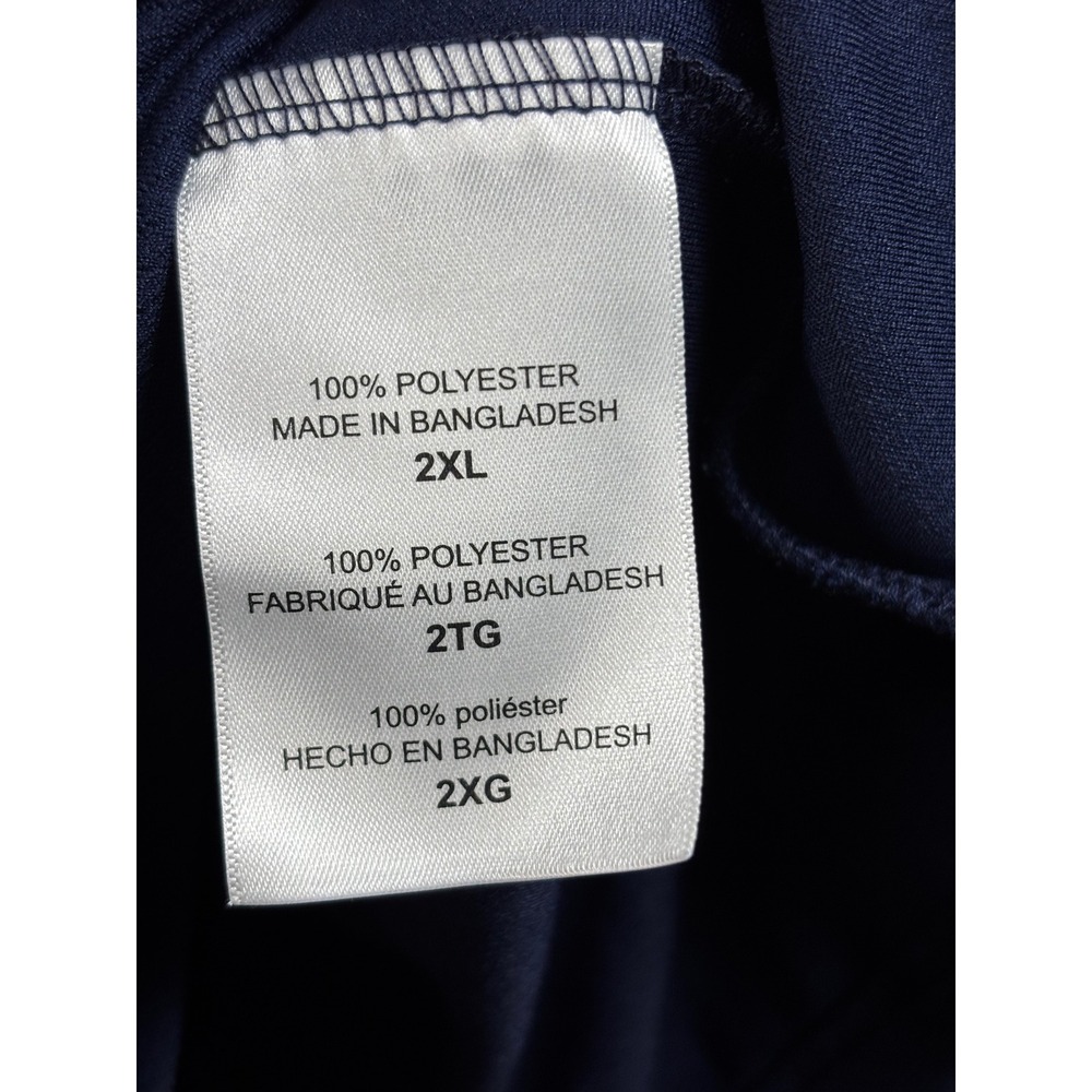 Mens Hanes Penn State‎ Nittany Lions Long Sleeve Shirt 2XL Navy Blue - Picture 5 of 5